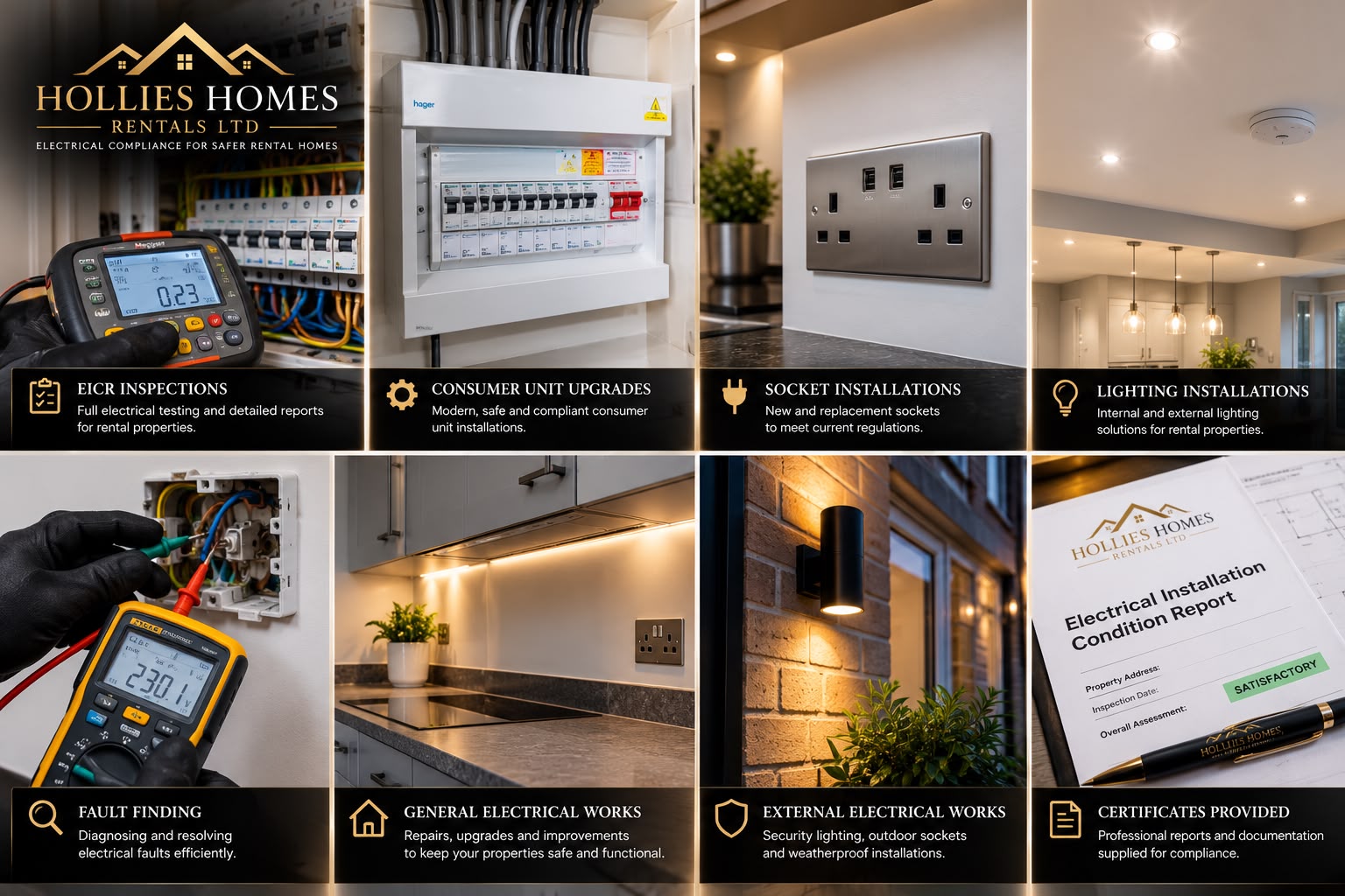 Our Electrical Services Work